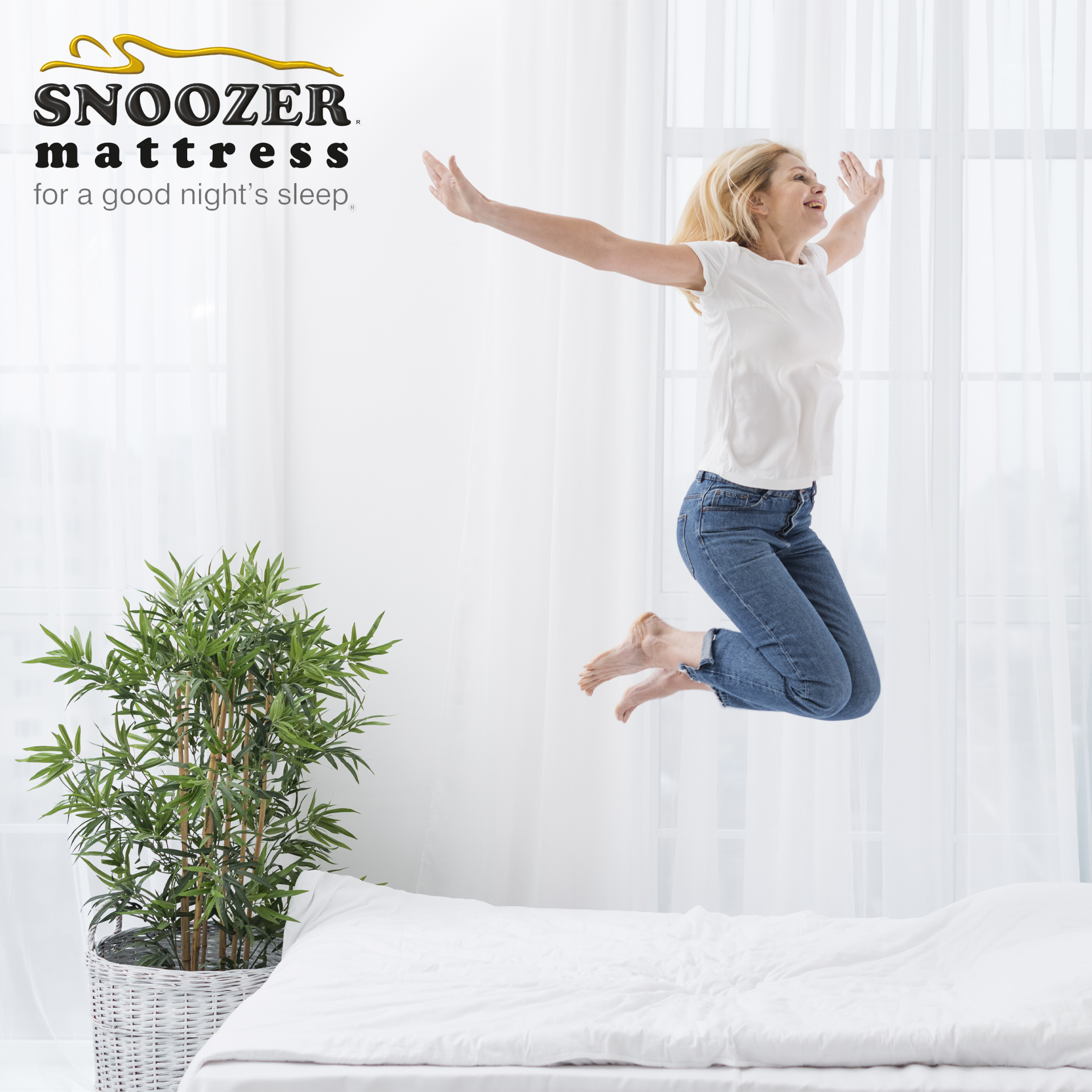 Is an 8 memory foam mattress thick enough?- Snoozer®